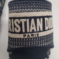 Dior Wedge SLIDES Size 8.5