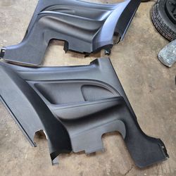 Honda civic si fg2 coupe 06 11 black rear panels  parts