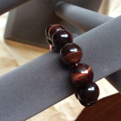 Red Tigers Eye Bracelet