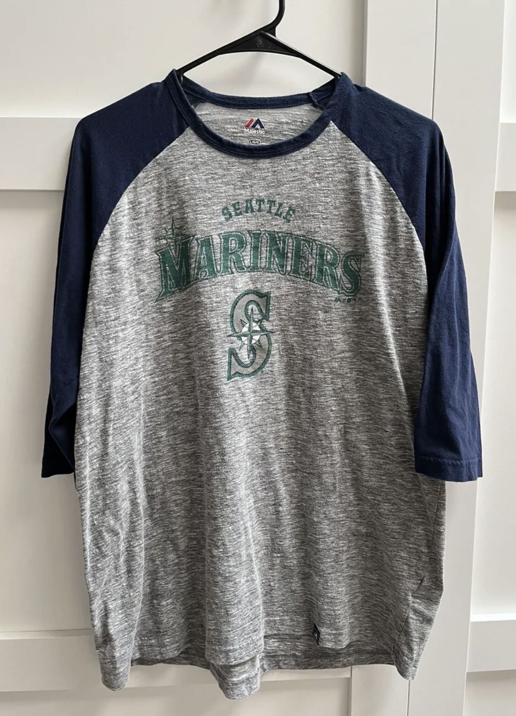 Seattle Mariners Baseball Shirt Men’s Size L