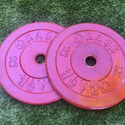 Rage Fitness 10lb Bumper plates