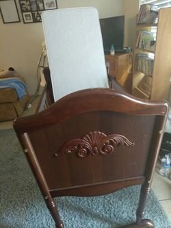 Rocker Wooden Cradle