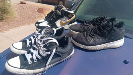 Jordan and nikes size 6y