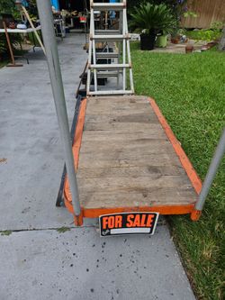 Heavy Duty Flatbed Utility Cart