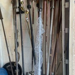 OLYMPIC 7 FOOT /  45  LB.  BARBELL BARS :  (FROM $40  TO  $240  * • * & 5 FOOT BARBELL BAR 
   :  ROGUE / PARABABE /  MORE