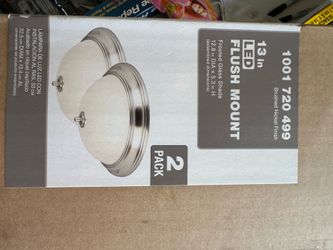 LED flush mount lights