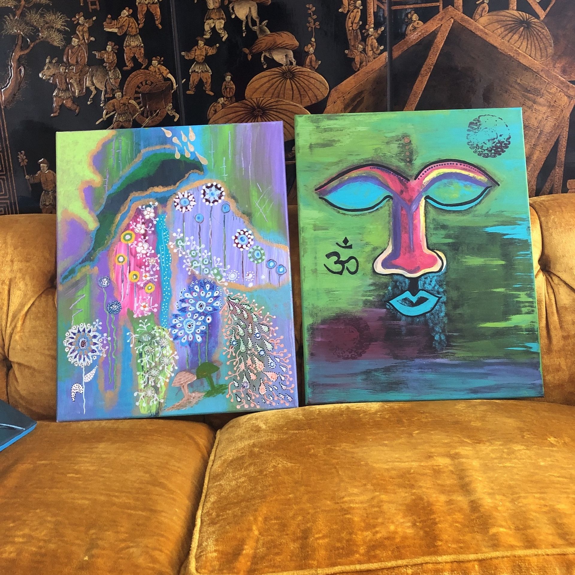 Homemade Painting Canvas
