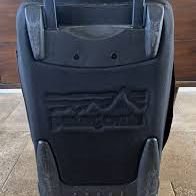 Maroon Patagonia 24" Rolling Duffle bag Suitcase