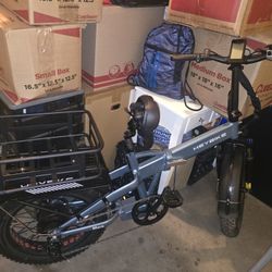 Heybike Mars 2.0 Folding & Far tire E bike
