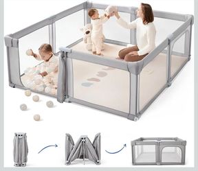 Sweeby fabric playyard playard playpen baby infant toddler