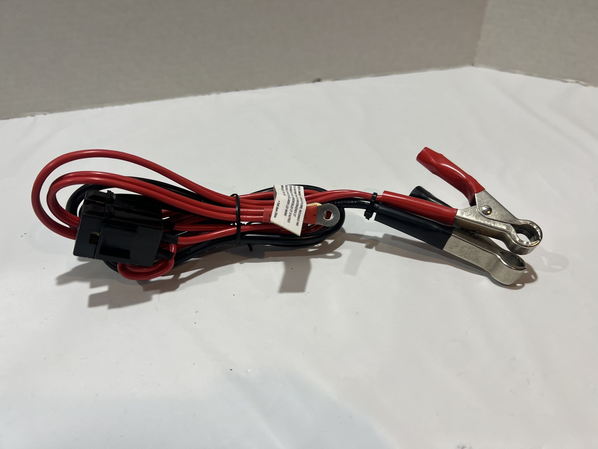 KUNSHAN Battery Alligator Clips to O Ring Terminal Harness Wire Cable (3ft)