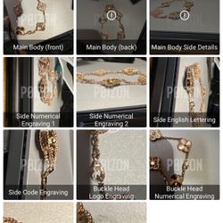 Van Cleef Gold Bracelet 