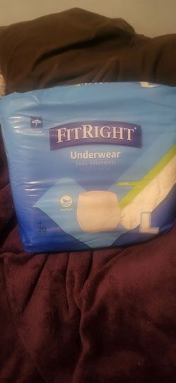 FitRight Men's Disposable Pull On Underwear