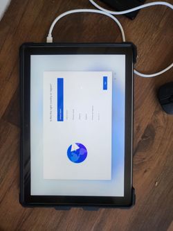 Microsoft surface pro7 Tablet in Black Protective Case
