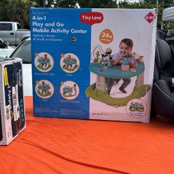 4-in1 Play And Go Mobile Activity Center 
