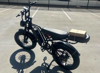 Bluvall 20 Inch Fat Tire Electric Bicycle 48V 15Ah 720wh Battery Capacity 33MPh 1500w Powerful Motor
