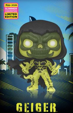 SDCC 2026 Con Sticker Funko Pop Geiger GITD LE 1000 In-Hand