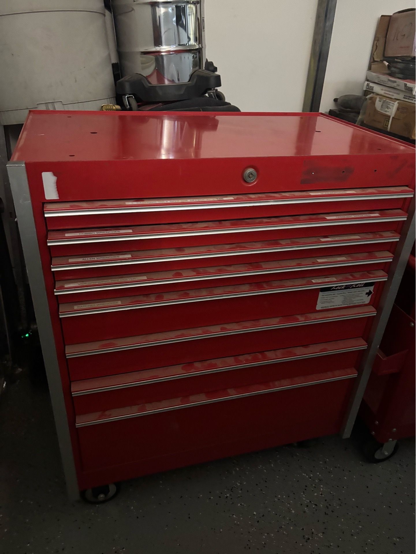 Snap on tool chest