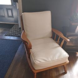 Cream Colored Armchair