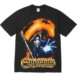 Size XL - Supreme Grim Reaper Tee Black