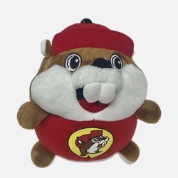 Buc-ee's Beaver Round Plush Stuffed Animal 7” Mascot New