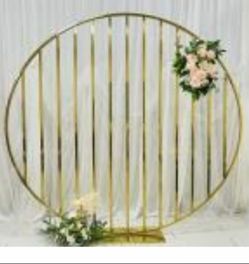 Gold Balloon Backdrop Ring