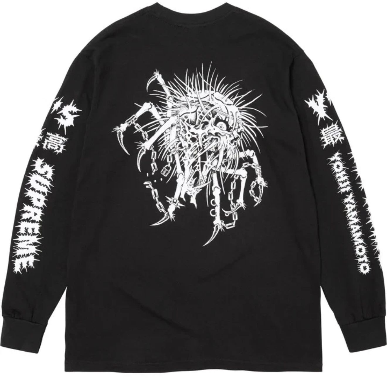 NEW Supreme FW25 Yohji Yamamoto Y's Longsleeve L/S Tee Black Size