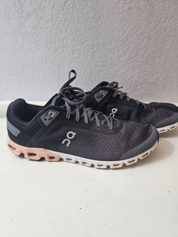 On woman's shoes size 10.5