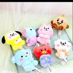 Bt21 Small Keychain 4" Plushies $8 Each
