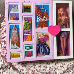 Barbie Closet With Barbie Doll