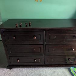 Storkcraft Destin 6 Drawer Chest - Espresso / Brown Dresser