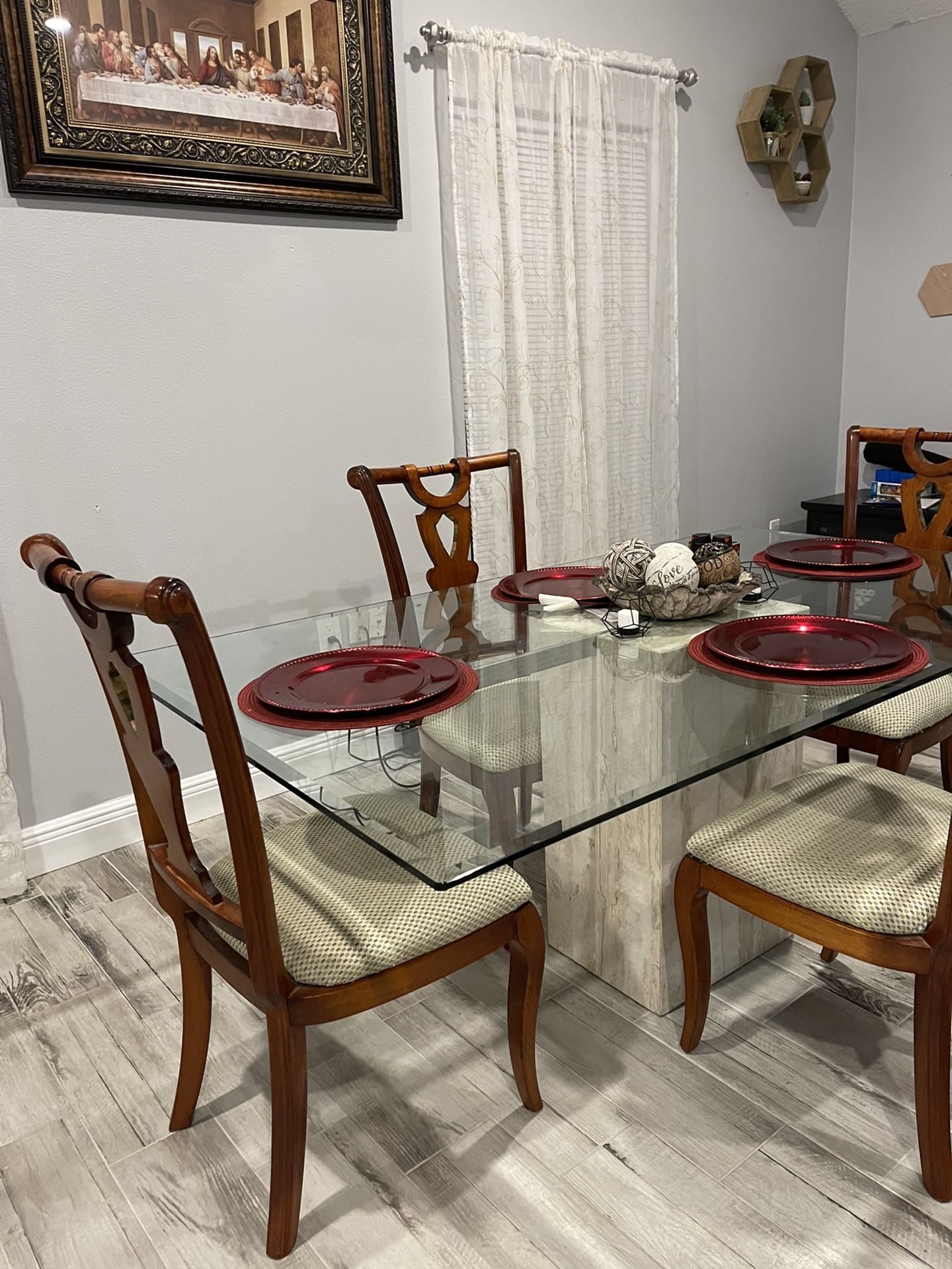 Dining Table with Chairs Included