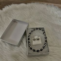 Bracelet with earrings gift set 