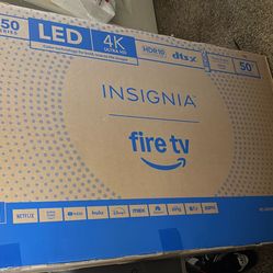 Insignia 50” 4K Fire TV (F50 Series) – Brand New in Box