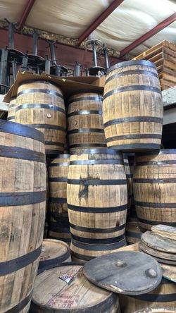 53 gallons buffalo trace barrel $100
