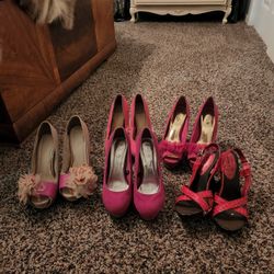 Size 7 Heels 20$ For All
