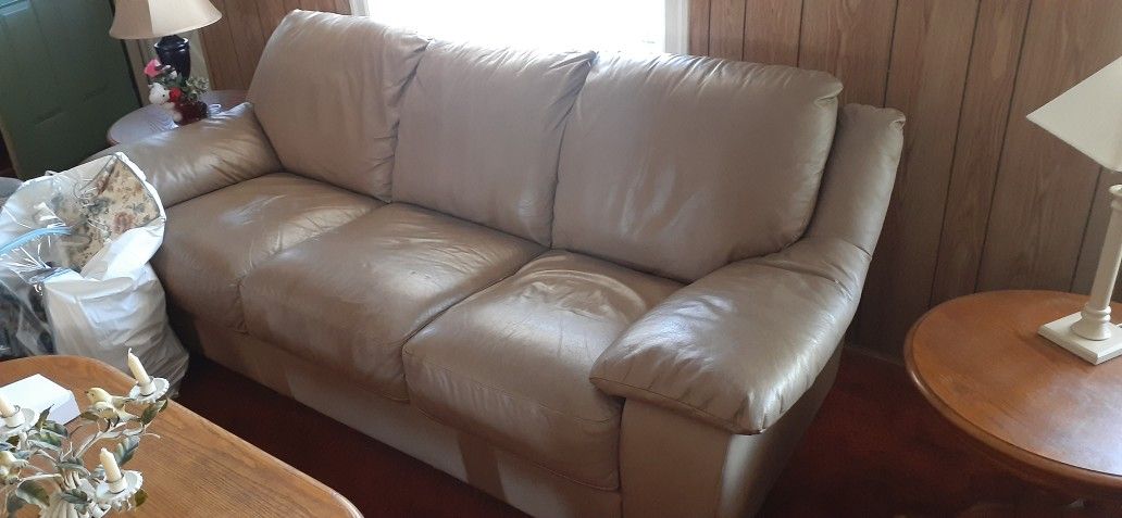 Leather Couch