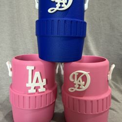LA baseball 12 Oz Can Cooler