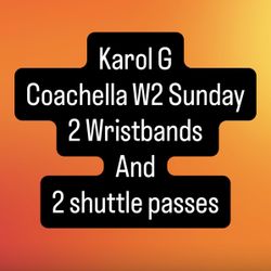 Coachella W2 Karol G
