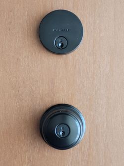 Kwikset Soria matte black smartkey door lock set