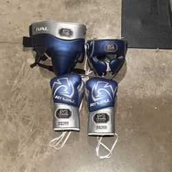 Blue Rival Boxing sparring set
