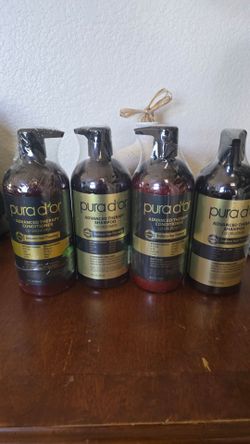 The Set Of Shampoo And Conditioner  Brand-new .24 Oz. Each bottle .