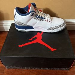 air jordan 3 retro og true blue Size 12.5