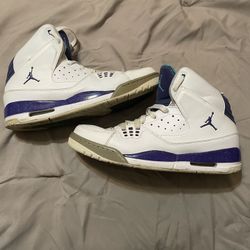 Jordan White And Purple. 