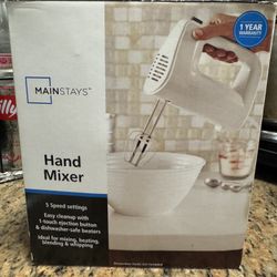 Mainstays 5-Speed Corded Hand Mixer