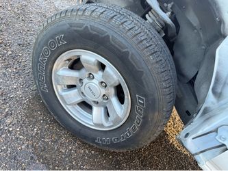 OEM Toyota Tacoma wheels