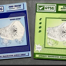 Like New Ford F-Series Bronco E4OD Transmission Service Manuals