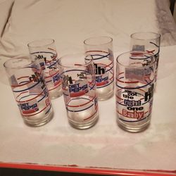 6 Vintage Diet Pepsi You Got The Right One, Baby  16 Oz Glasses