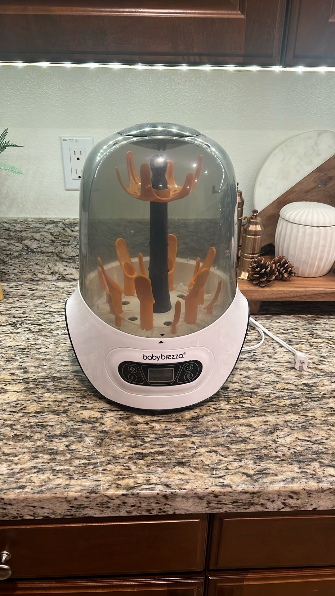 Baby brezza Baby Bottle Sterilizer And Dryer - Electric Steam Sterilizer
