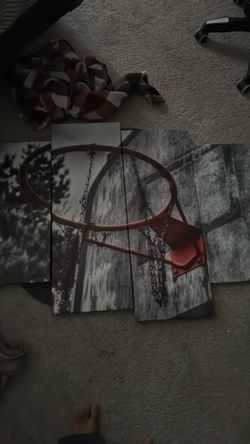 Basketball wall art